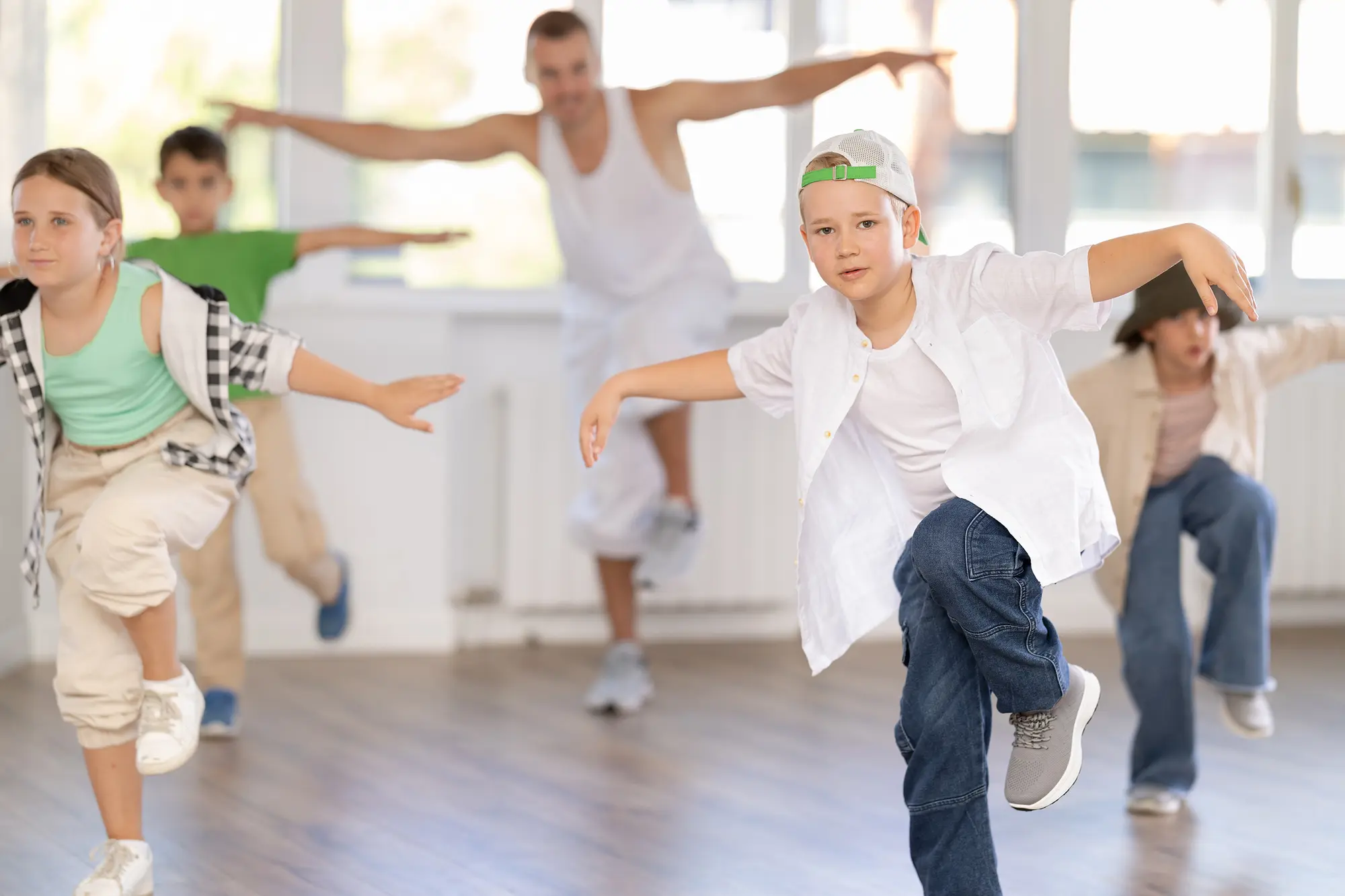 Barn dansar street dance