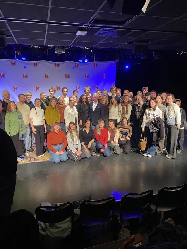 Loa Falkman på Kulturama